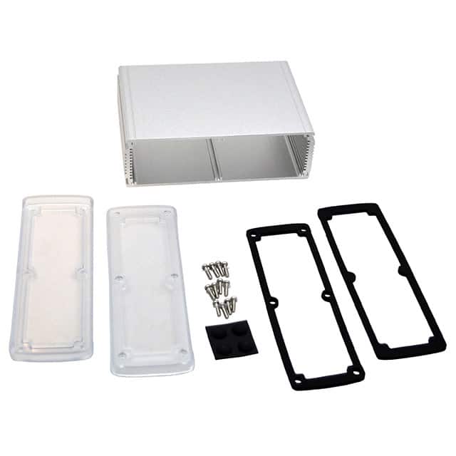 EXN-23364-SVP BOX ALUM CLR/SLV 5.08"L X 7"W