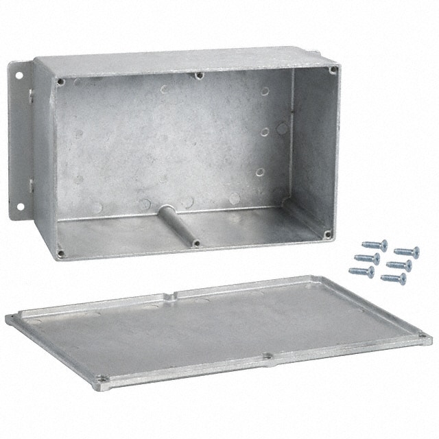 CU-4347 BOX ALUM NAT 7.390"L X 4.703"W