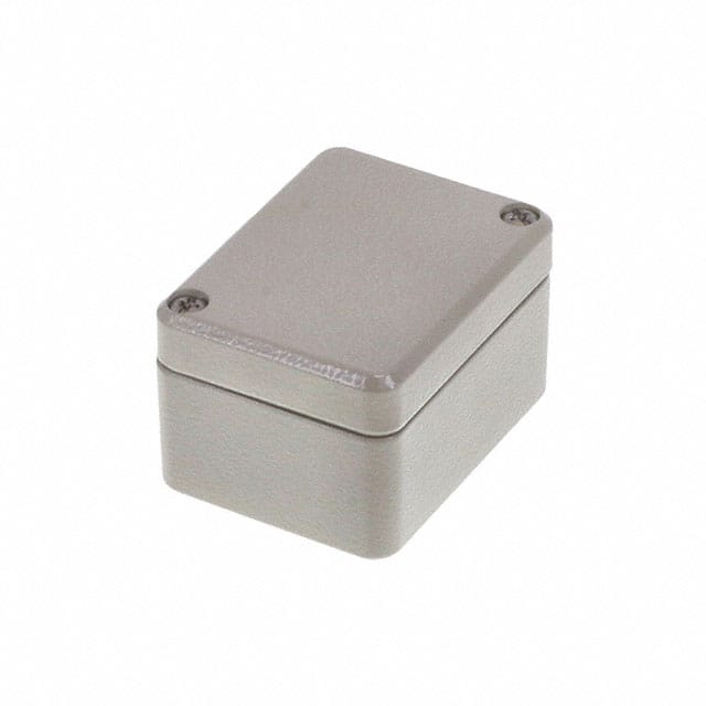 R100-060-000 BOX ALUM BEIGE 1.969"L X 2.559"W