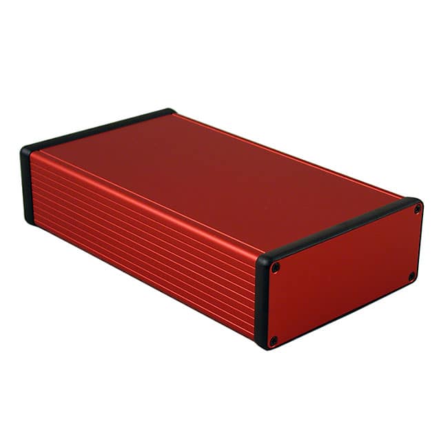 1455Q2201RD BOX ALUM RED 8.661"L X 4.921"W