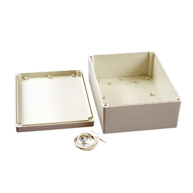 RP1460 BOX PLAS WHT 8.661"L X 6.495"W