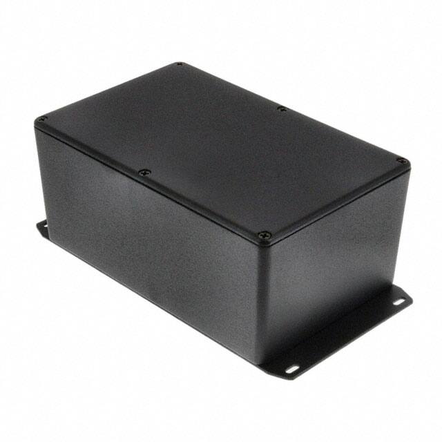 1590EFBK BOX ALUM BLACK 7.402"L X 4.724"W