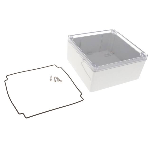 1554WA2GYCL BOX PLAS GRAY 7.087"L X 7.087"W