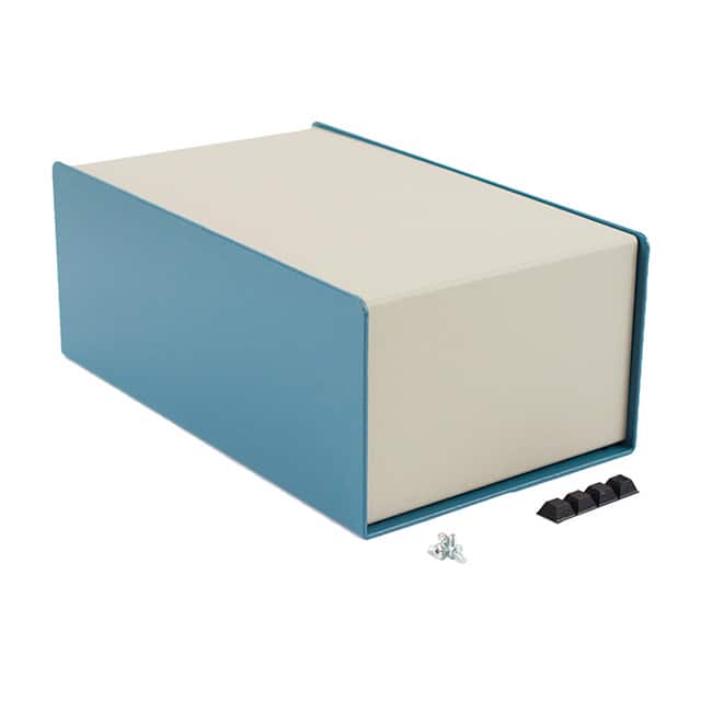 1456NEK4WHBU CONSOLE ALUM BLU/WHT 6"L X 10"W