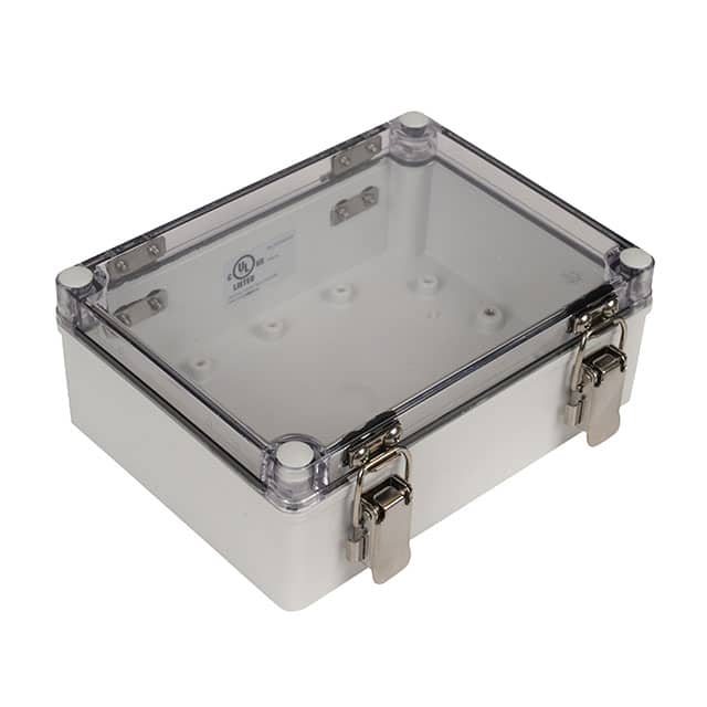 PTH-22496-C BOX PC GRAY 7.870"L X 5.910"W