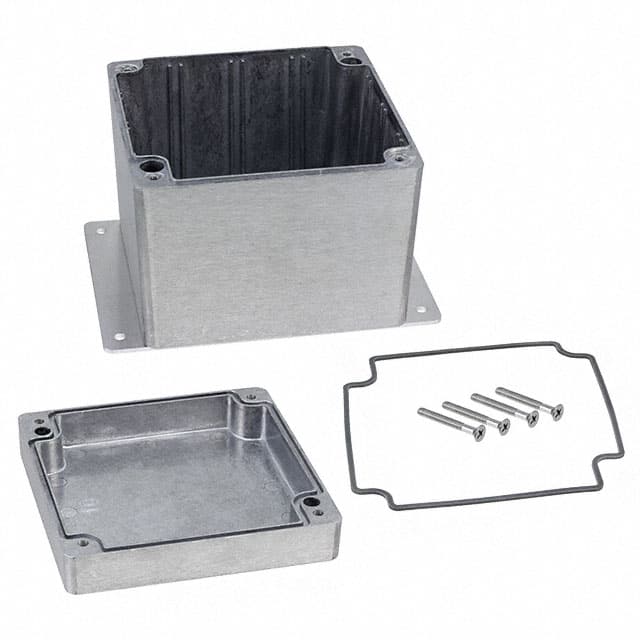 AN-2809-A BOX ALUM NAT 4.750"L X 4.750"W