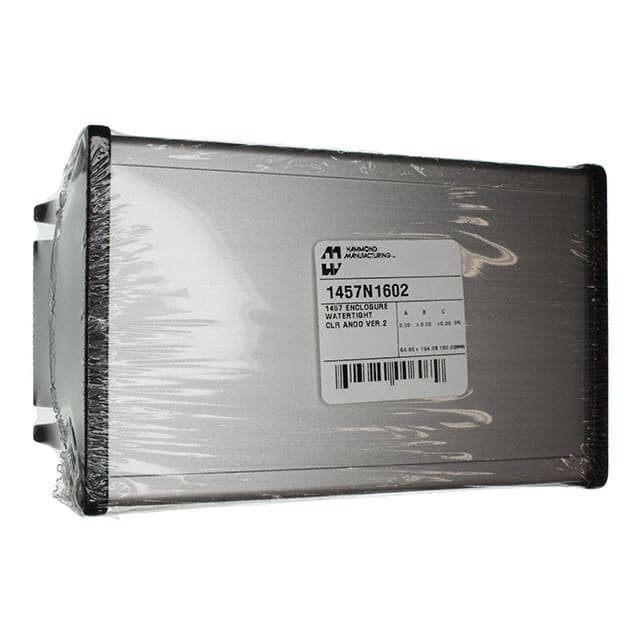 1457N1602 BOX ALUM NAT 6.811"L X 4.252"W