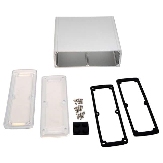 EXN-23365-SVP BOX ALUM CLR/SLV 6.65"L X 7"W