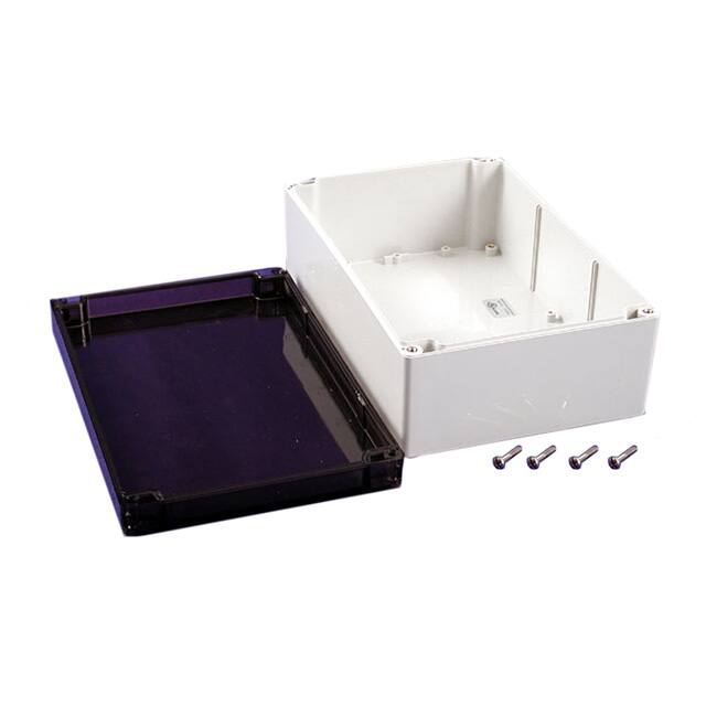 1554V2GYSL BOX PLAS GRY/SM 9.449"L X 6.3"W