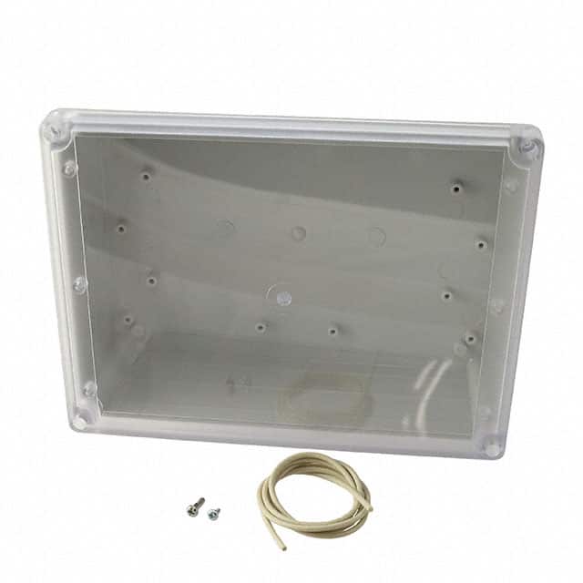 RP1460C BOX PLAS WHT 8.660"L X 6.500"W