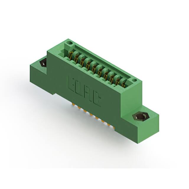 345-010-500-107 CONN EDGE SINGLE FML 10POS 0.100