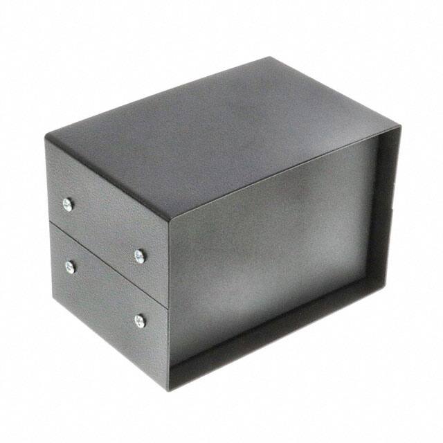 1458B4 BOX STEEL BLACK 4"L X 6"W