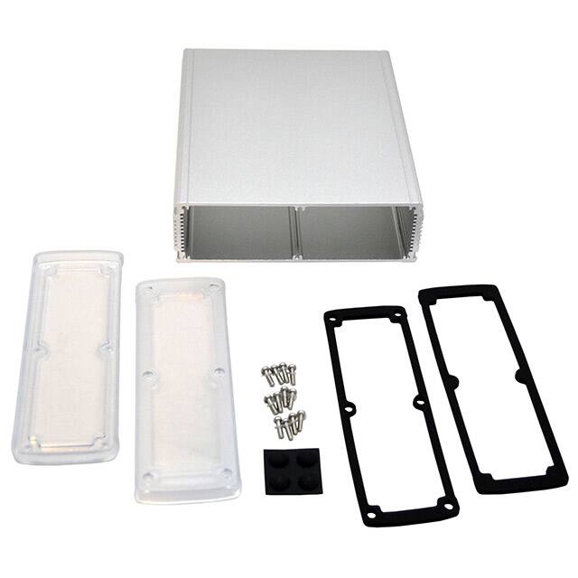 EXN-23366-SVP BOX ALUM CLR/SLV 8.23"L X 7"W