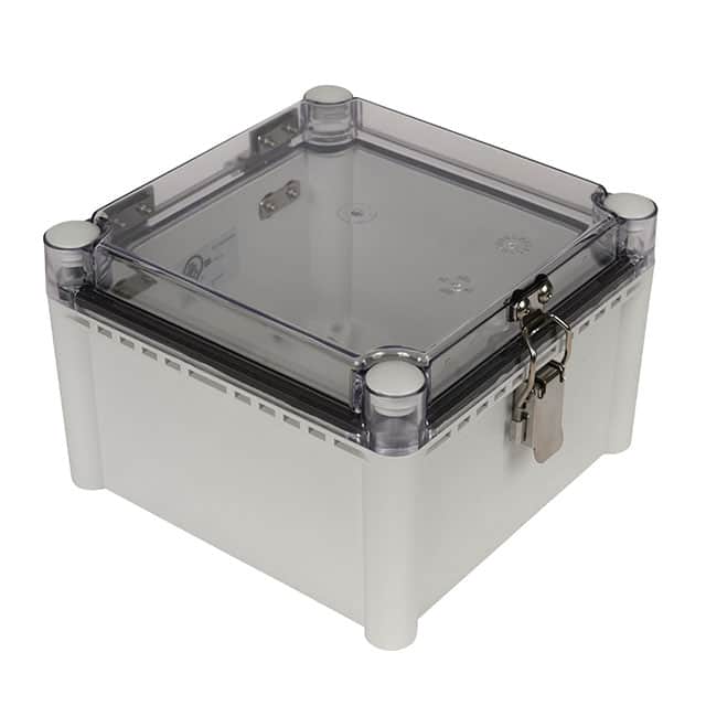 PTH-22442-C BOX PC GRAY 7.480"L X 7.480"W