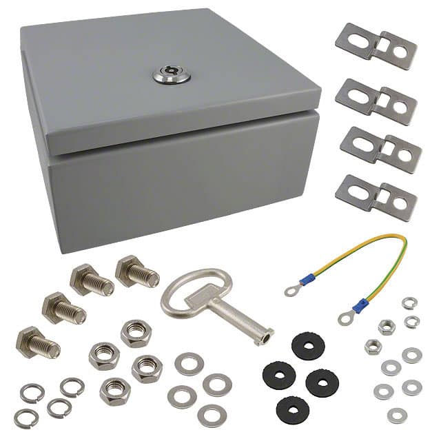 SNB-3739 BOX STEEL GRAY 7.870"L X 7.870"W