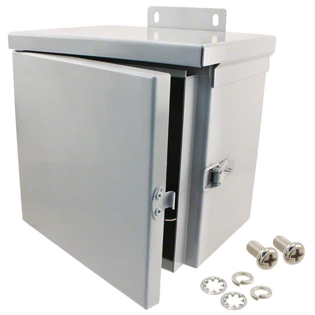 N3R-5804 BOX STEEL GRAY 8"L X 6"W