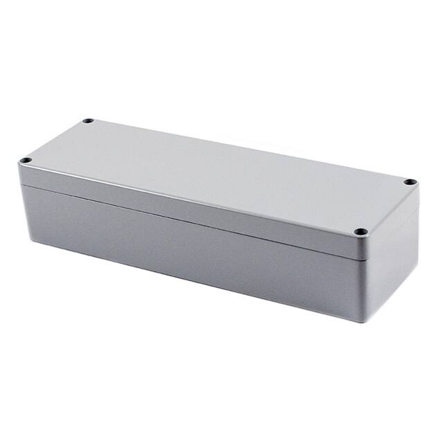 1590Z140GY BOX ALUM GRAY 9.846"L X 3.130"W