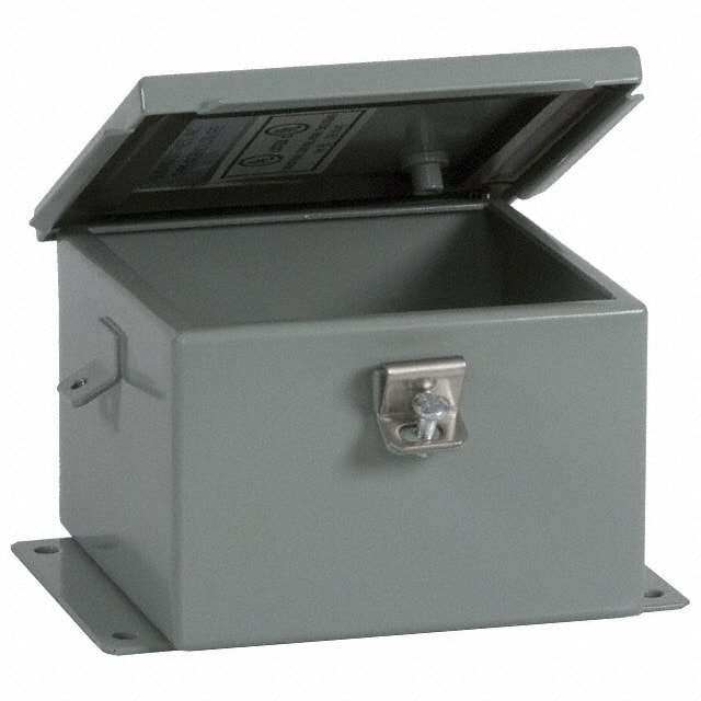 SN-3702 BOX STEEL GRAY 6"L X 6"W