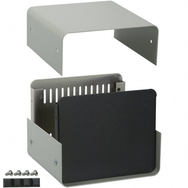 1401AA BOX STEEL OFF WHT 6"L X 6"W