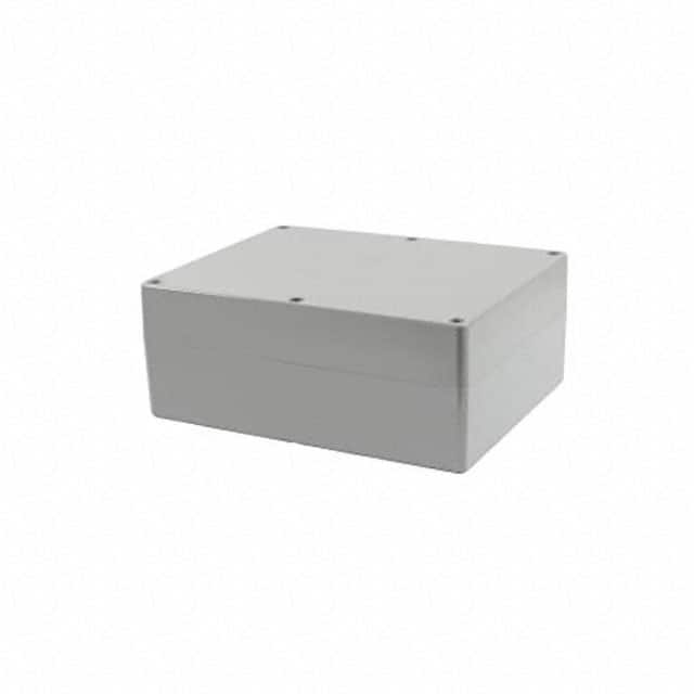 1554YA2GY BOX PLAS GRAY 11.810"L X 9.450"W