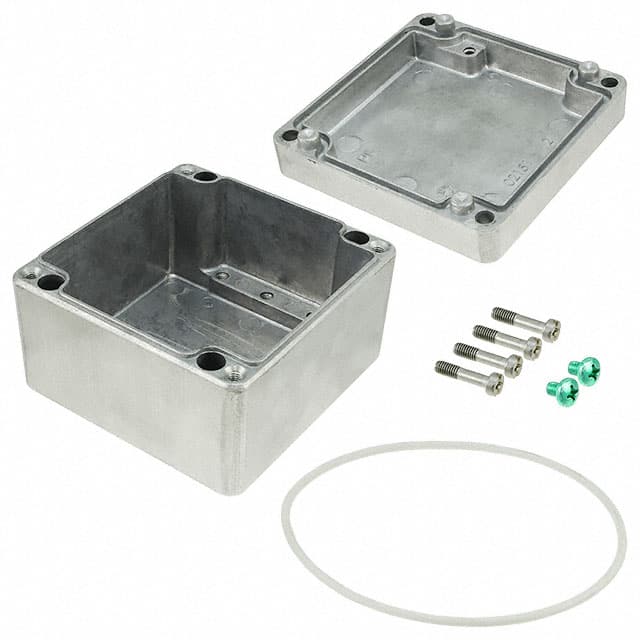 011212098 BOX ALUM UNPAINTED 4.8"LX4.72"W
