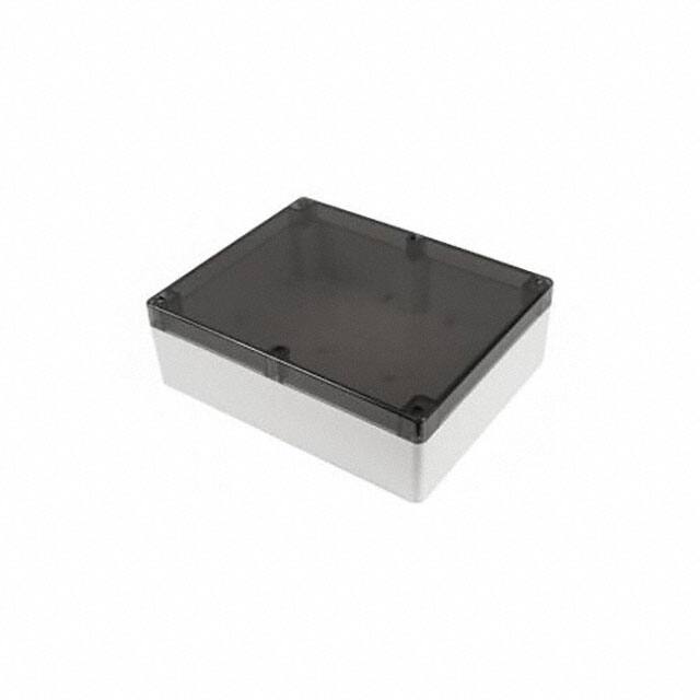 1554Y2GYSL BOX PLAS GRY/SM 11.81"L X 9.45"W