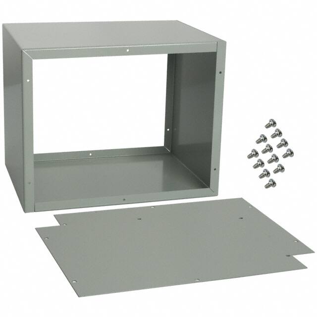 1415F BOX STEEL GRAY 10"L X 8"W