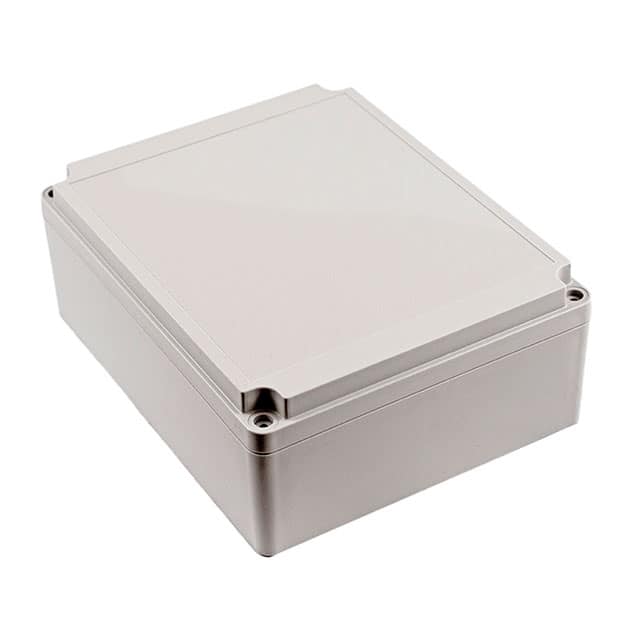 RP1610 BOX PLAS OFF WHT 10"L X 8.030"W