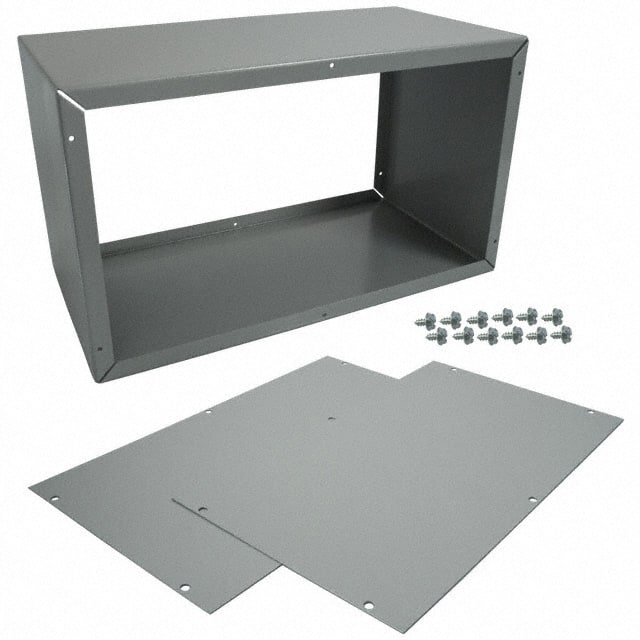 CU-1124 CABINET STEEL GRAY 12"L X 7"W