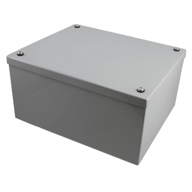 SNC-3751 BOX STEEL GRAY 5.910"L X 9.840"W