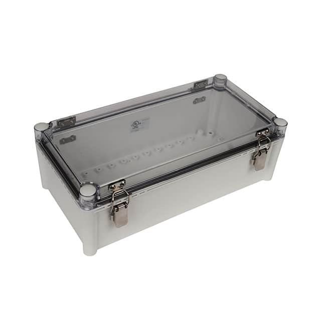 PTH-22746-LC BOX PC GRAY 14.960"L X 7.480"W