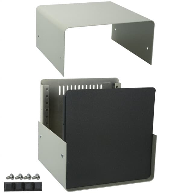 1401E BOX STEEL OFF WHT 8"L X 8"W