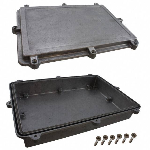 ANS-3833 BOX ALUM NAT 10.315"L X 7.165"W