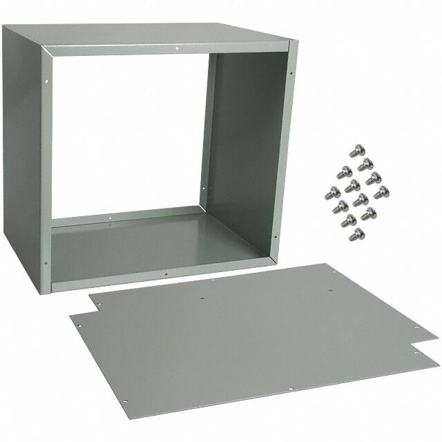 1415I BOX STEEL GRAY 12"L X 11"W