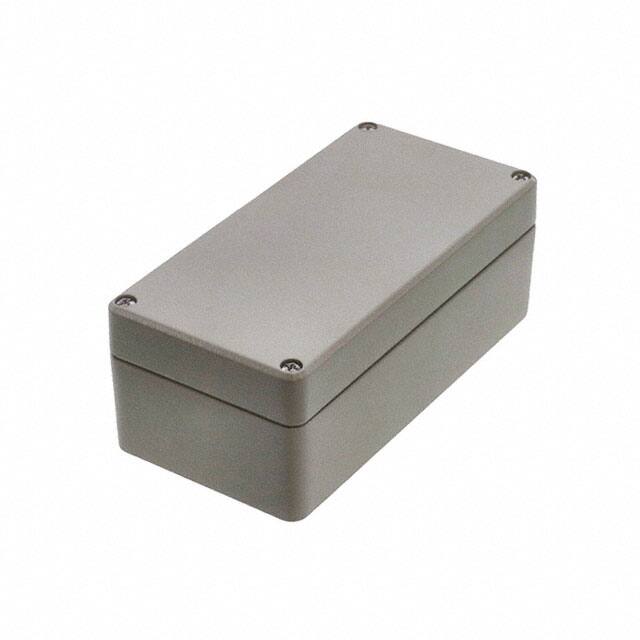 R100-084-000 BOX ALUM BEIGE 6.299"L X 3.150"W
