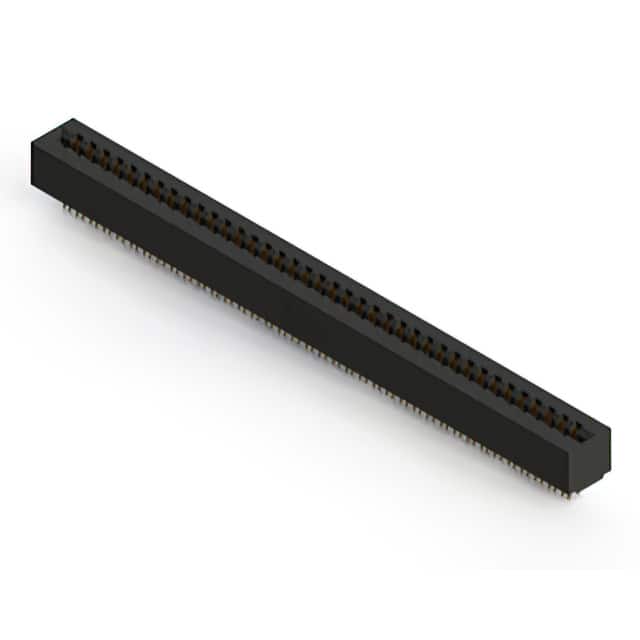 355-076-555-501 CONN EDGE DUAL FMALE 76POS 0.156