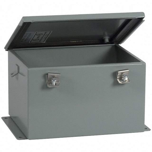 SN-3704 BOX STEEL GRAY 10"L X 8"W