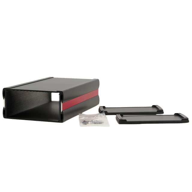 07503012 BOX ALUM BLACK 12.6"L X 7.48"W