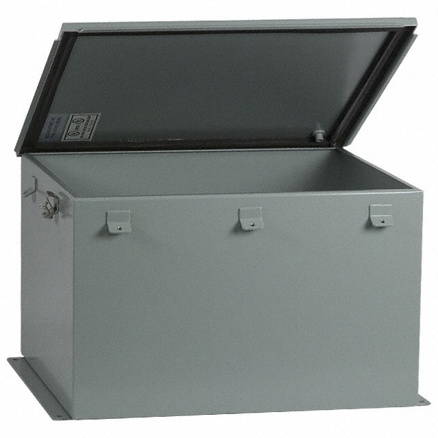 SN-3709 BOX STEEL GRAY 16"L X 14"W