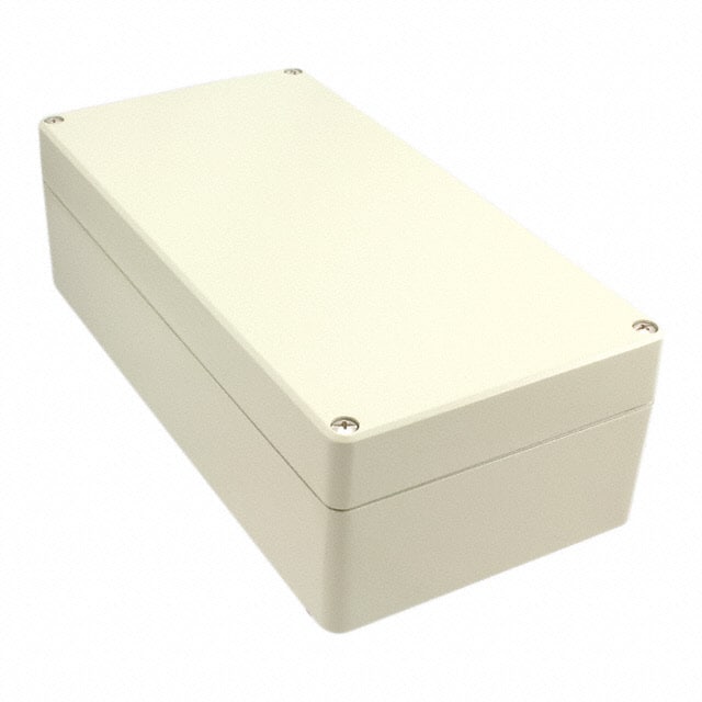 R100-164-000 BOX ALUM BEIGE 12.6"L X 6.3"W