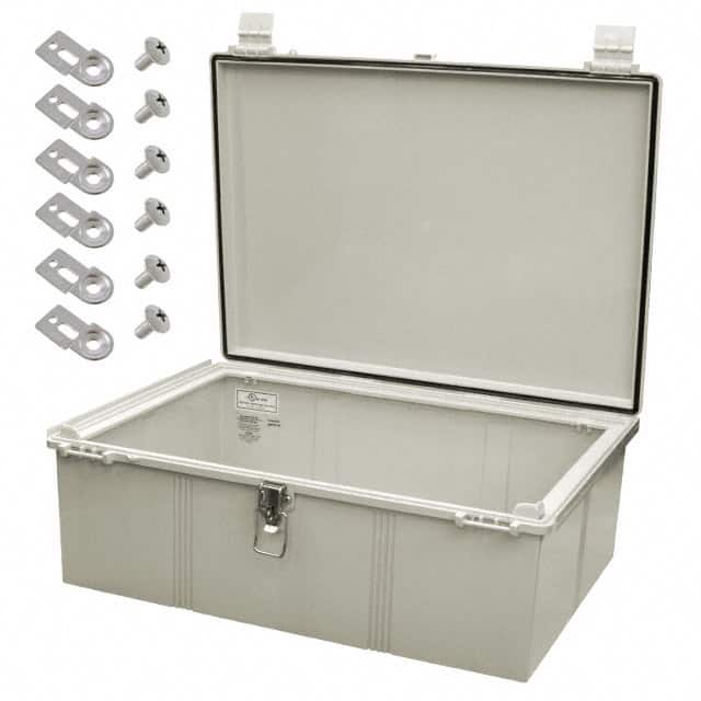 NBF-32146 BOX ABS GRAY 27.550"L X 19.680"W