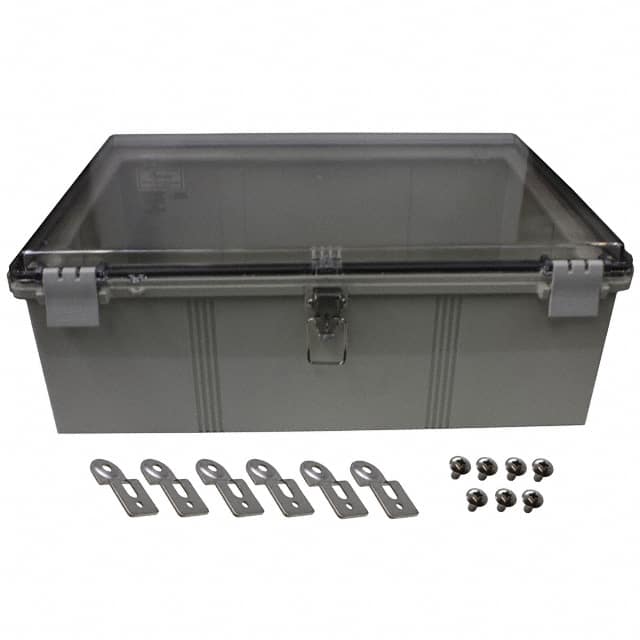 NBF-32246 BOX ABS/PC GRY 27.55"L X 19.68"W