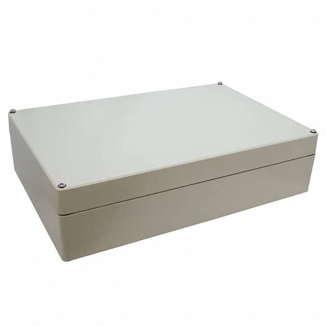 R100-322-000 BOX ALUM BEIGE 18.9"L X 12.6"W