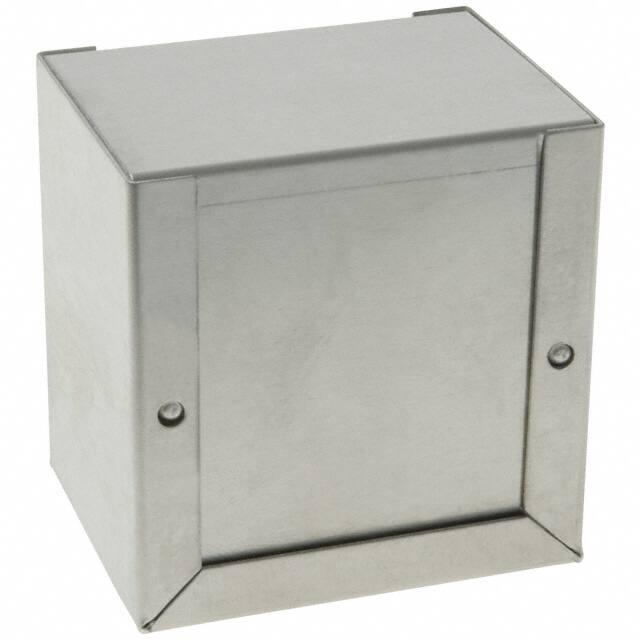 J871 PLAIN CHASSIS ALUM 2.75"L X 2.13"W