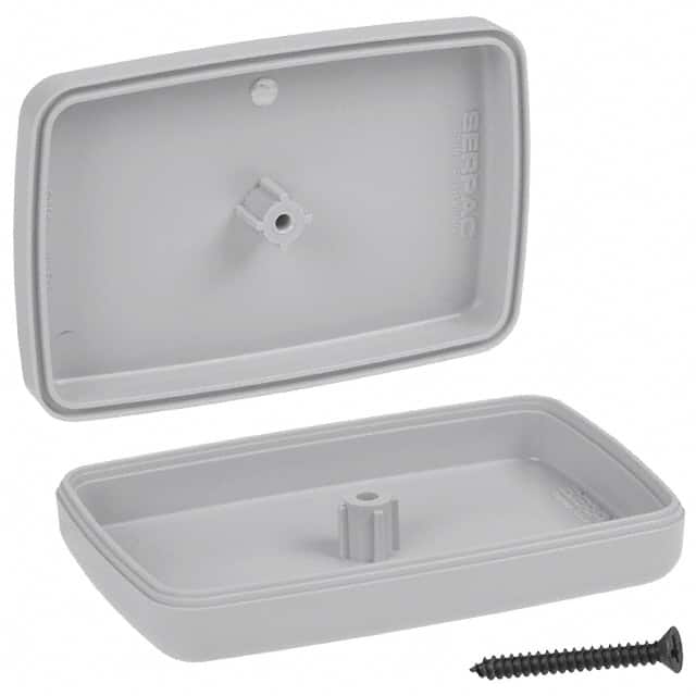 CH4,GY BOX ABS GRAY 2.265"L X 1.515"W