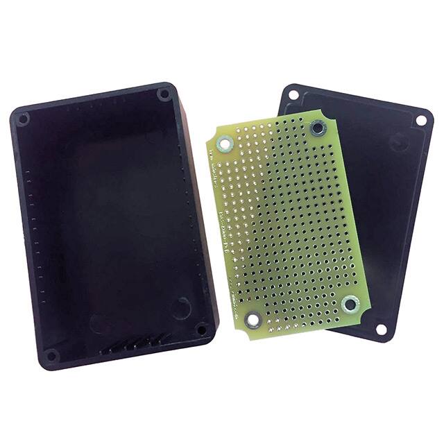 B03-8000 BOX ABS BLACK 3"L X 1.900"W