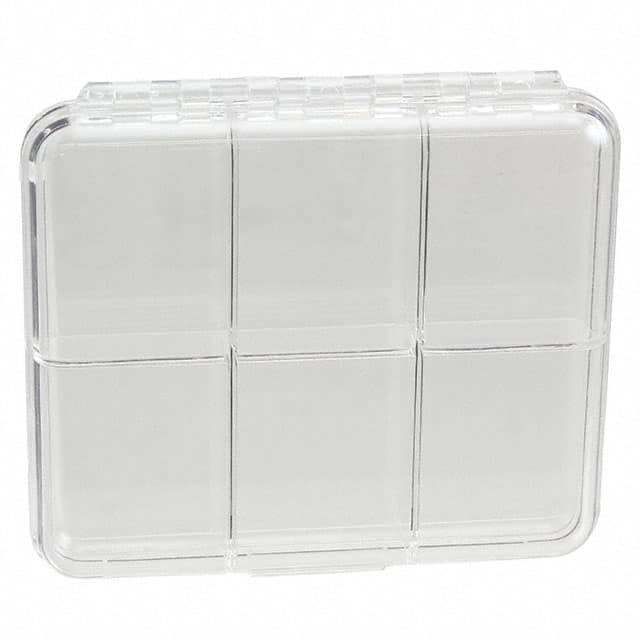 6643CB COMP STORAGE PLSTC 3.98"LX3.37"W