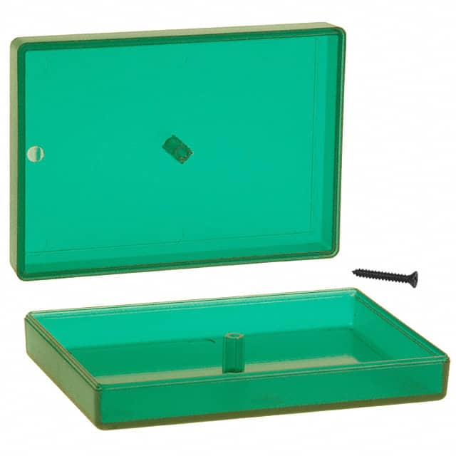 C10,TRGR BOX ABS TRN GRN 2.3"L X 3.250"W