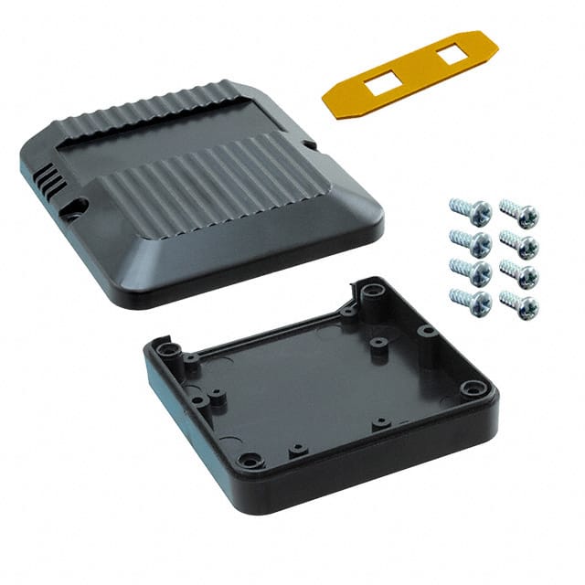 ARD_CASE BLACK ARDUINO UNO ENCLOSURE WITH