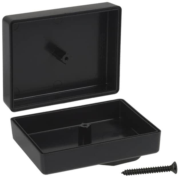C8PC,BK BOX ABS BLACK 2.400"L X 1.850"W